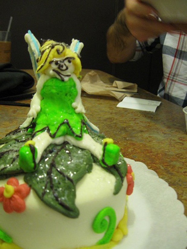 Disney Cake Fail