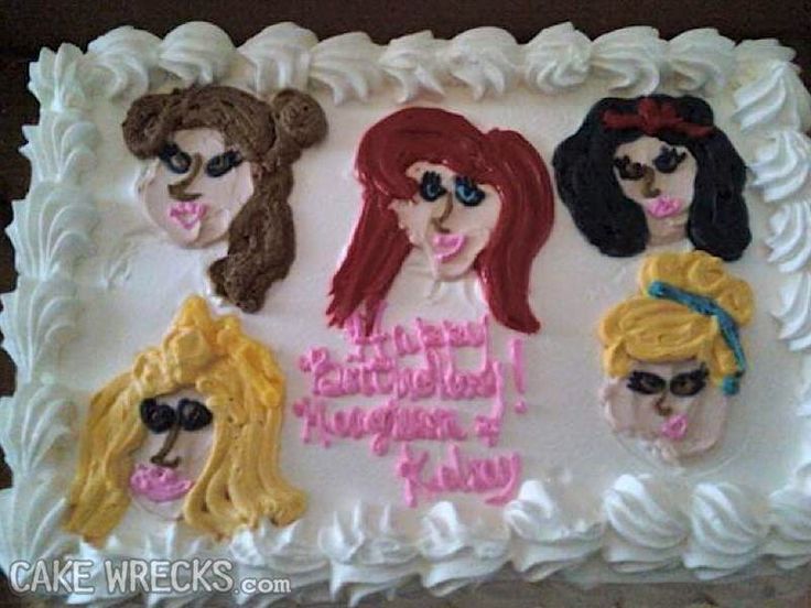 11 Photos of Ariel Birthday Cakes Gone Wrong