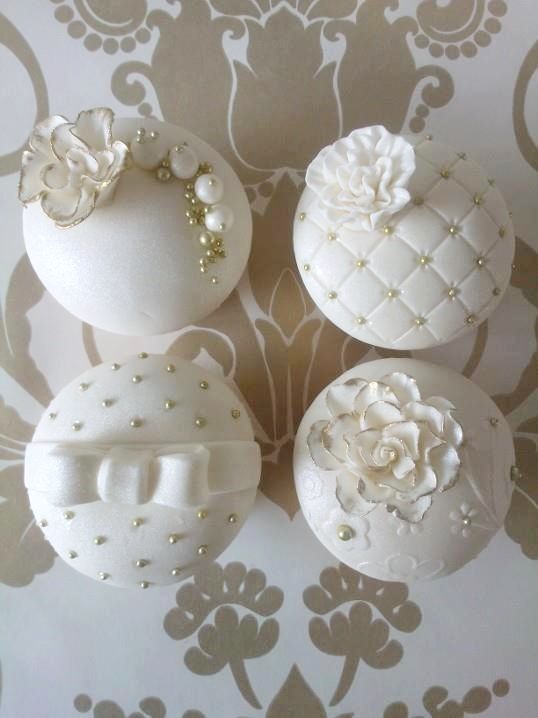 Elegant Cupcake Wedding Cakes