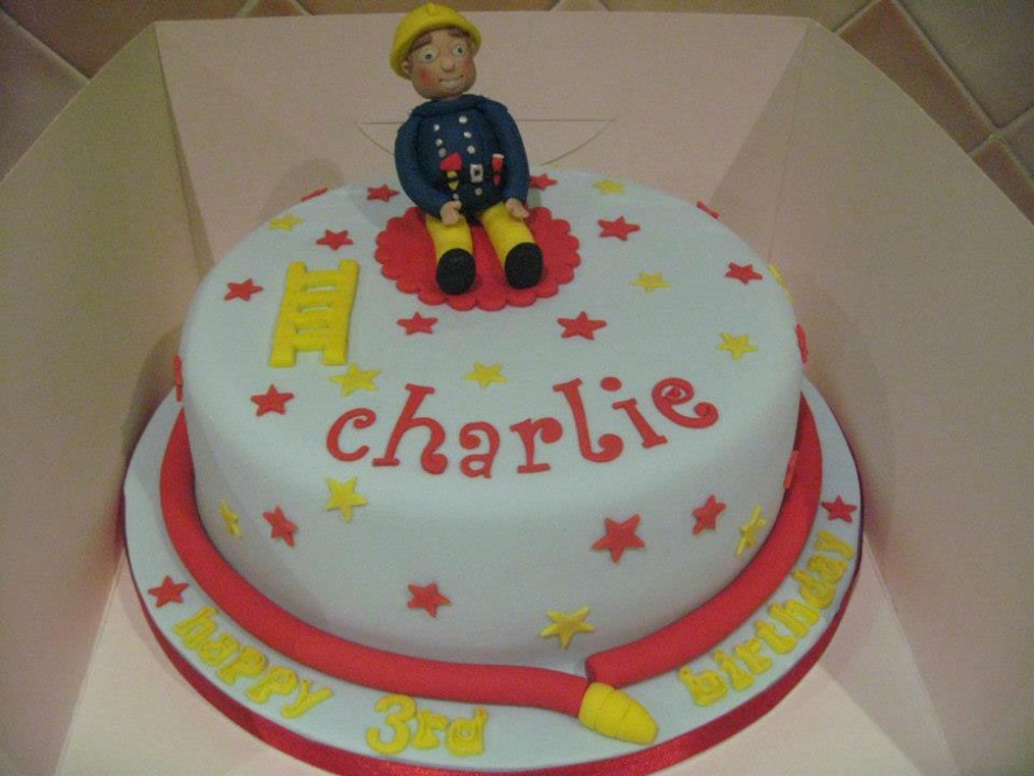 Fireman Sam Birthday Cake