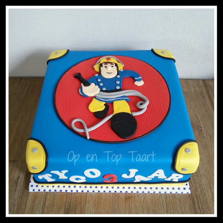 Fireman Sam Birthday Cake