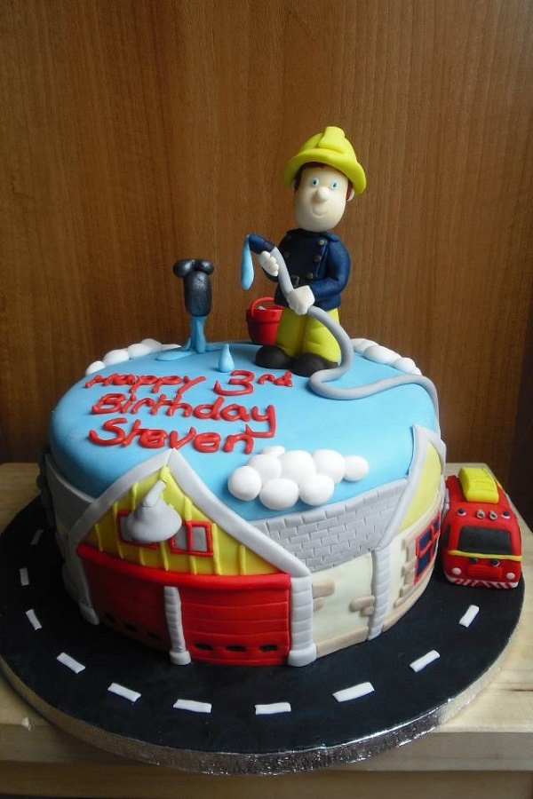 9 Photos of Fireman Sam Birthday Cupcakes