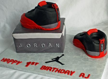 Jordan Shoe Birthday Cake