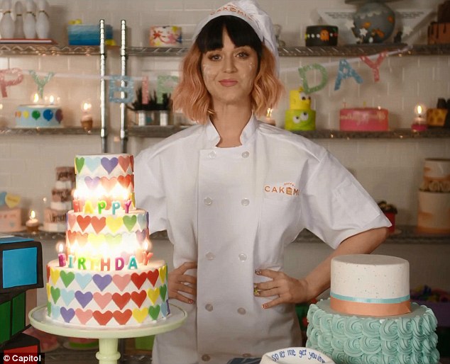 Katy Perry Birthday Cake