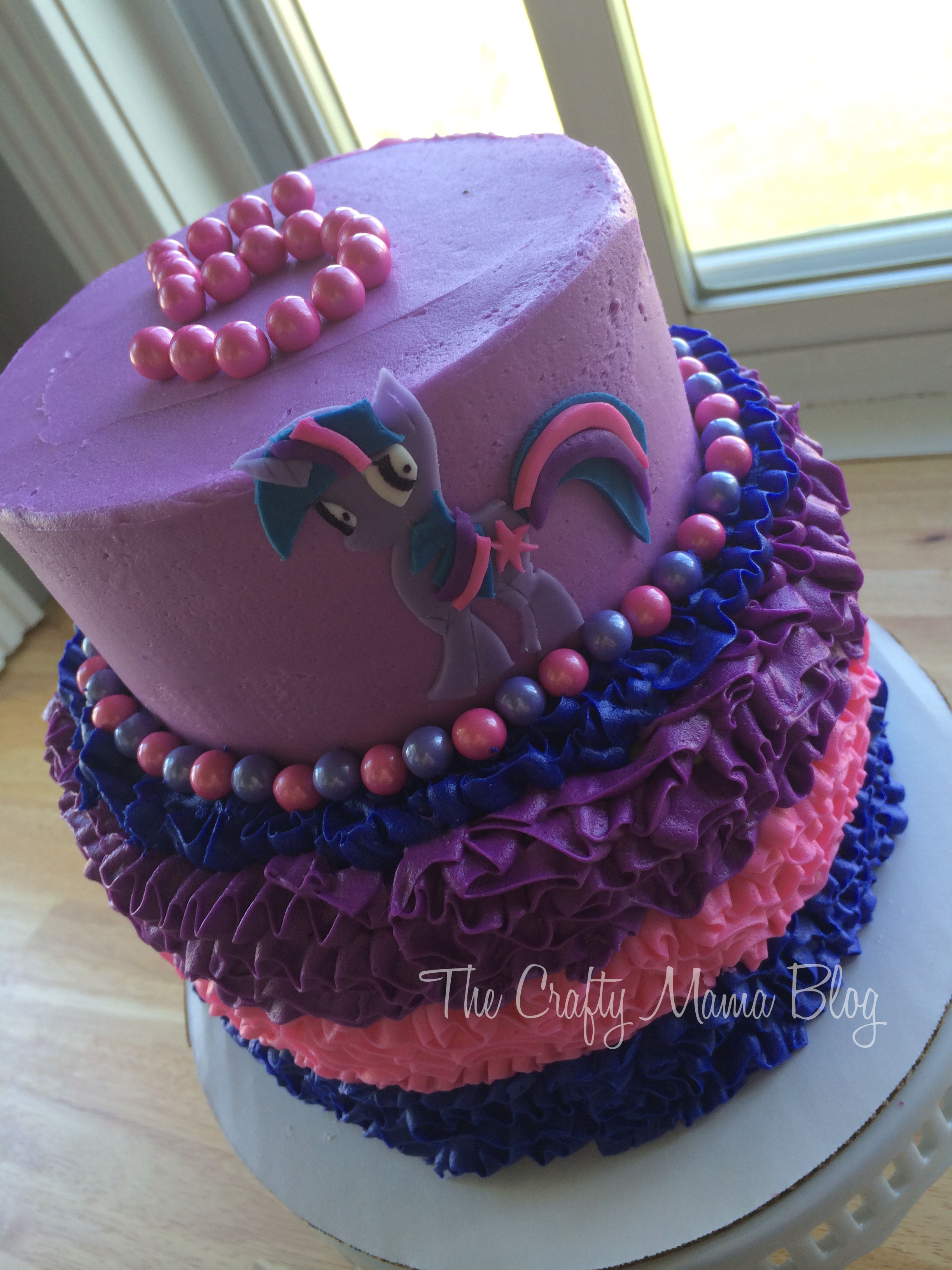 My Little Pony Twilight Sparkle Cake