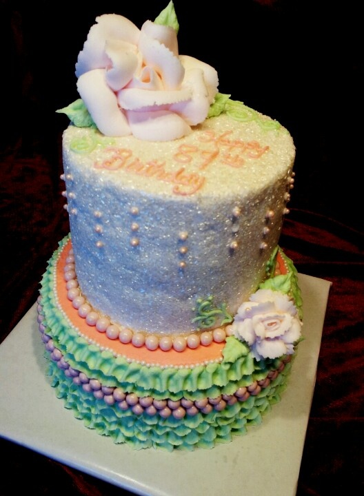 Sparkle Birthday Cake