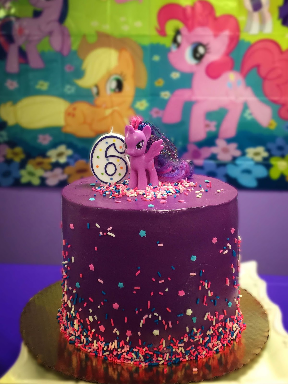 Sparkle Birthday Cake