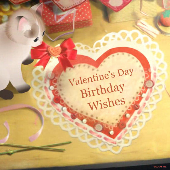 Valentine's Day Birthday Wishes