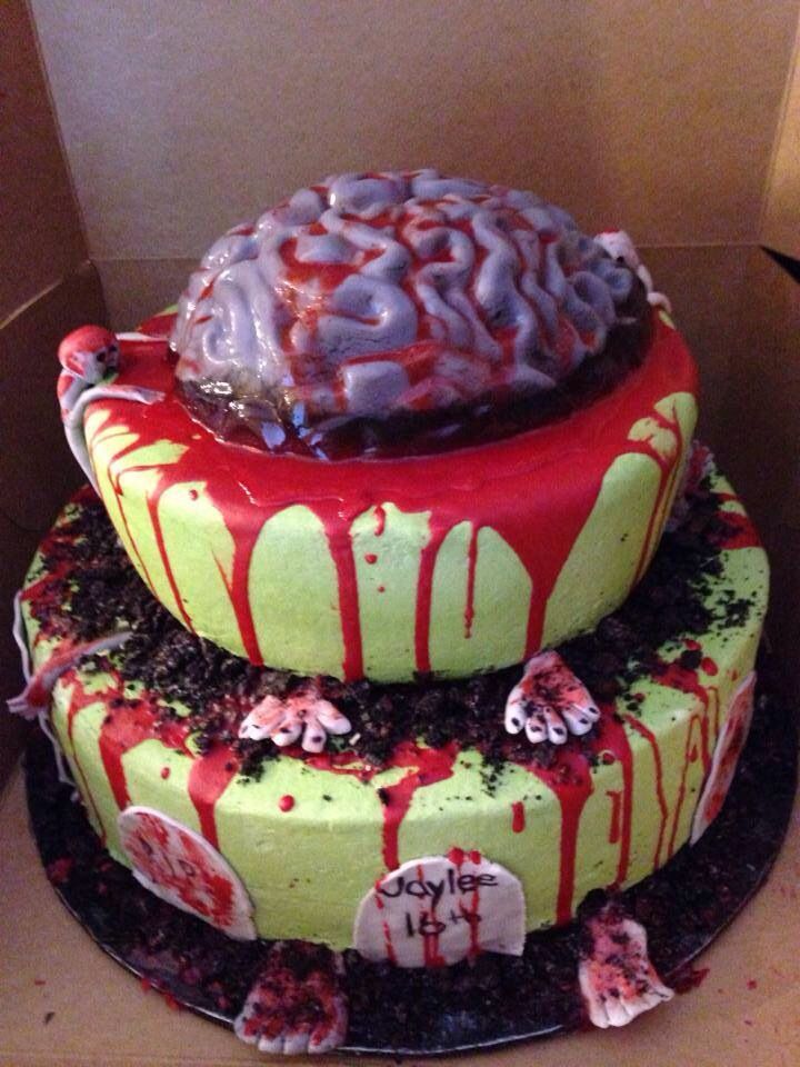 Zombie Birthday Cake Ideas