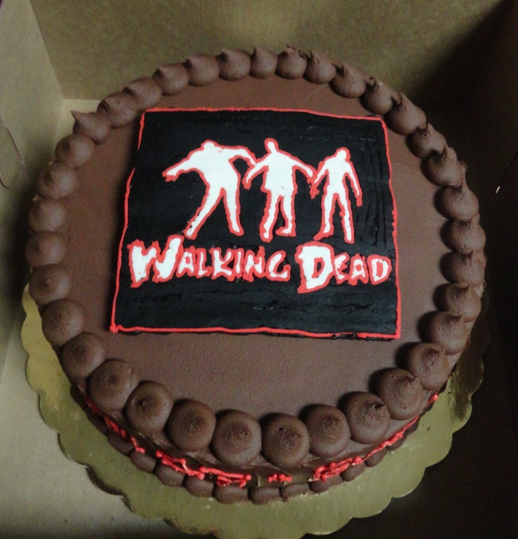 Zombie Birthday Cake