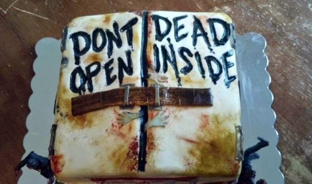 Zombie Birthday Cake