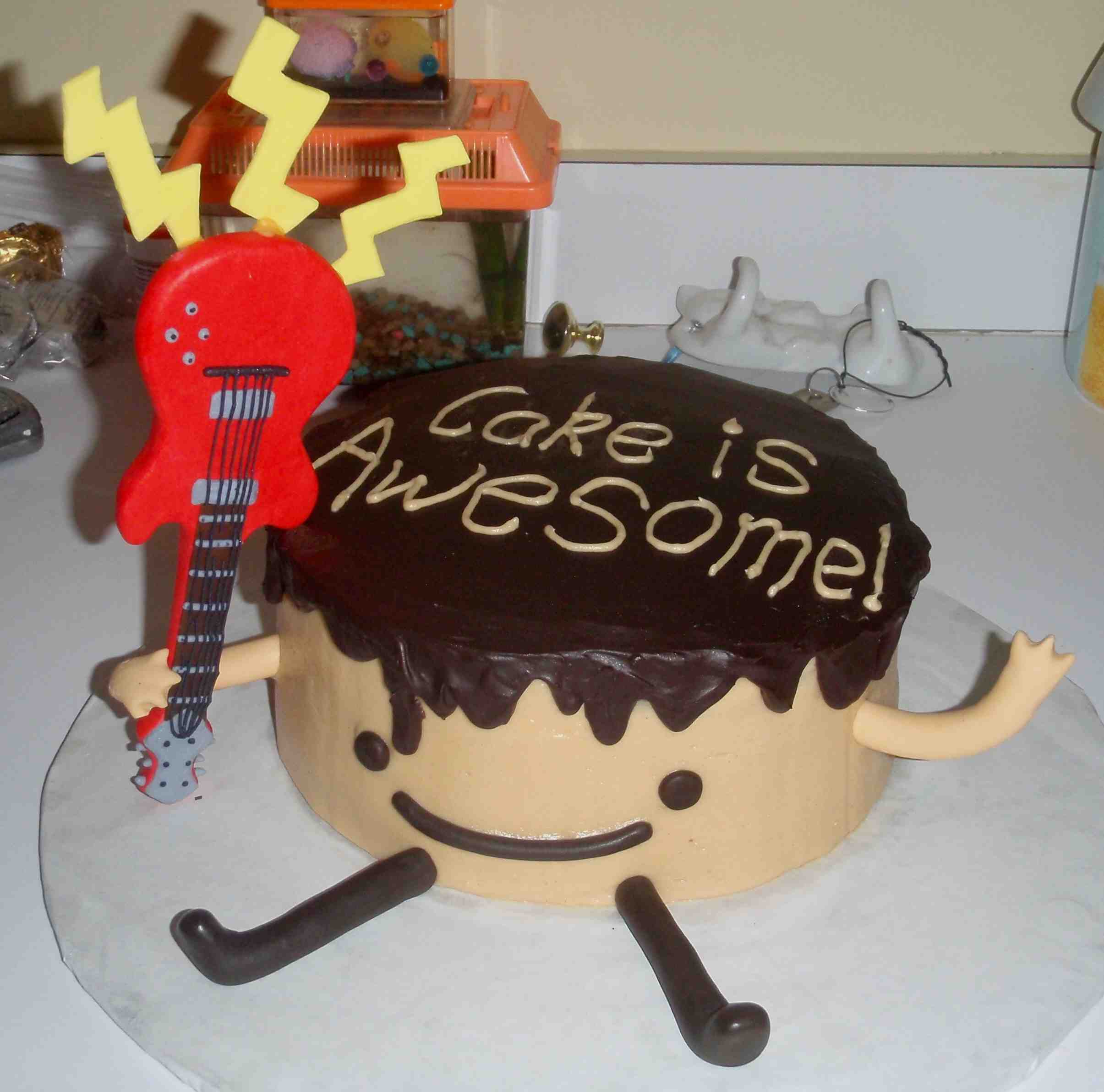 Awesome Happy Birthday Cake