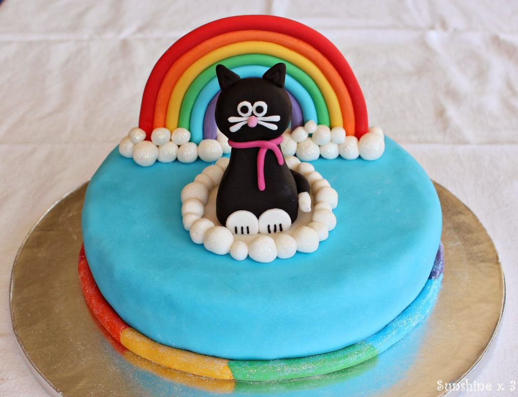 Cat Birthday Cake