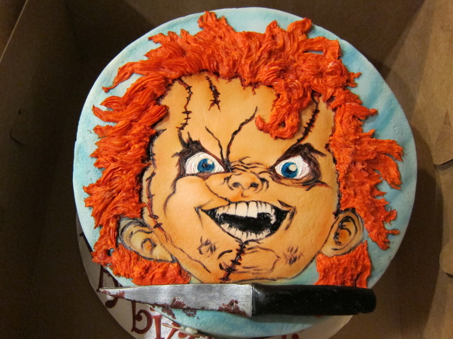 Chucky Birthday Cake