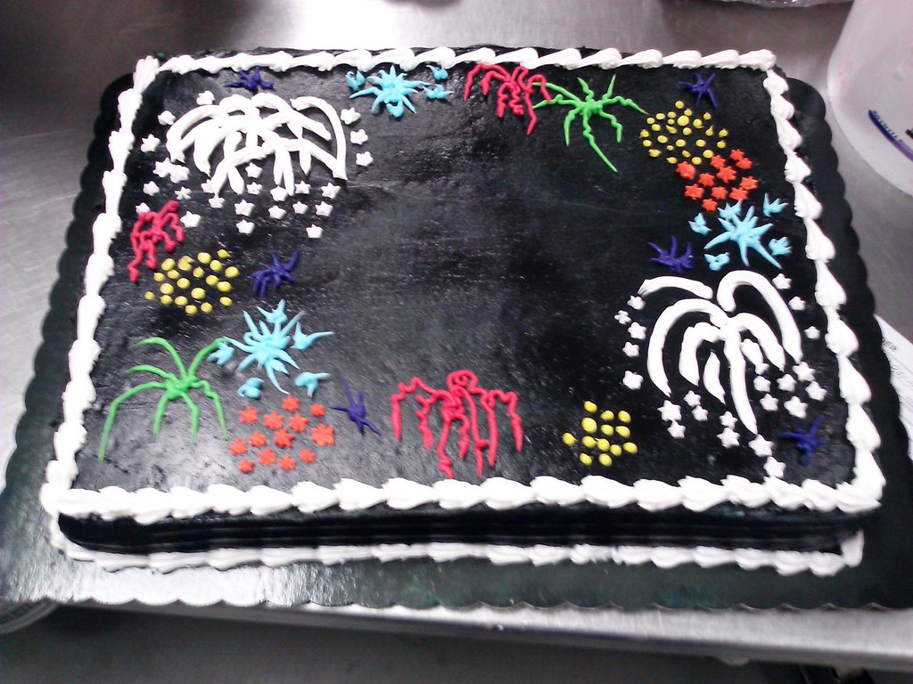 Fireworks Cake