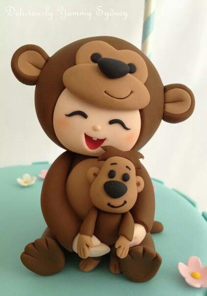 Fondant Monkey Tutorial