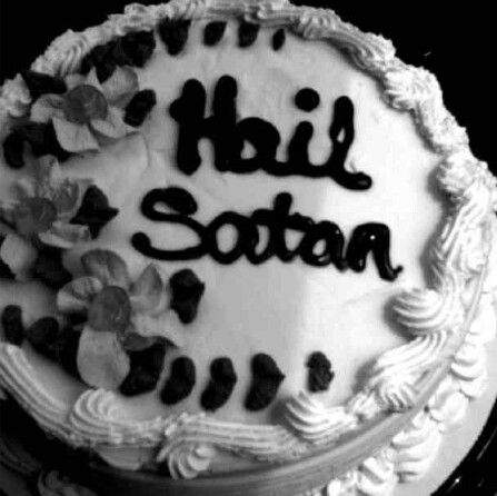 Hail Satan Cake