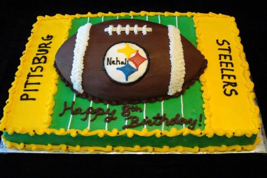 Happy Birthday Steelers Cake