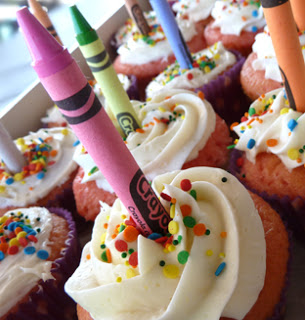 Kids Back to School Cupcake Ideas