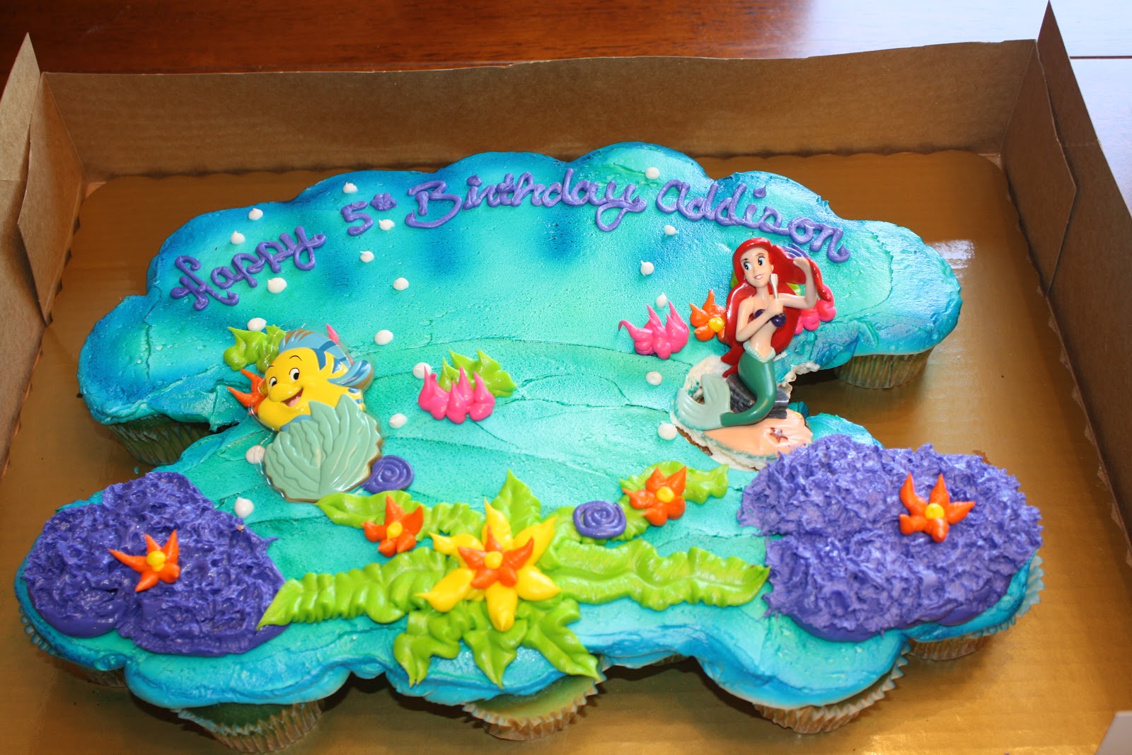 Little Mermaid Birthday Cake