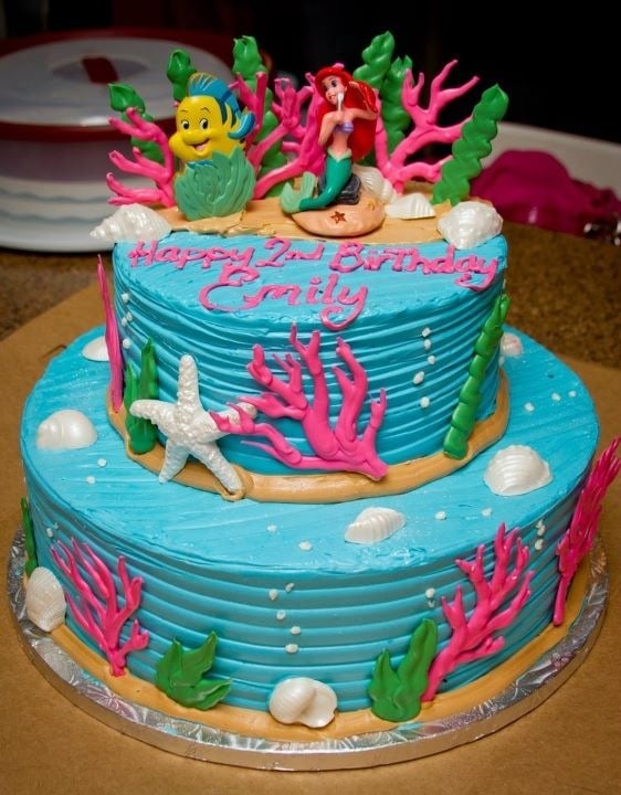 10 Photos of Albertsons Birthday Cakes Lil' Mermaid