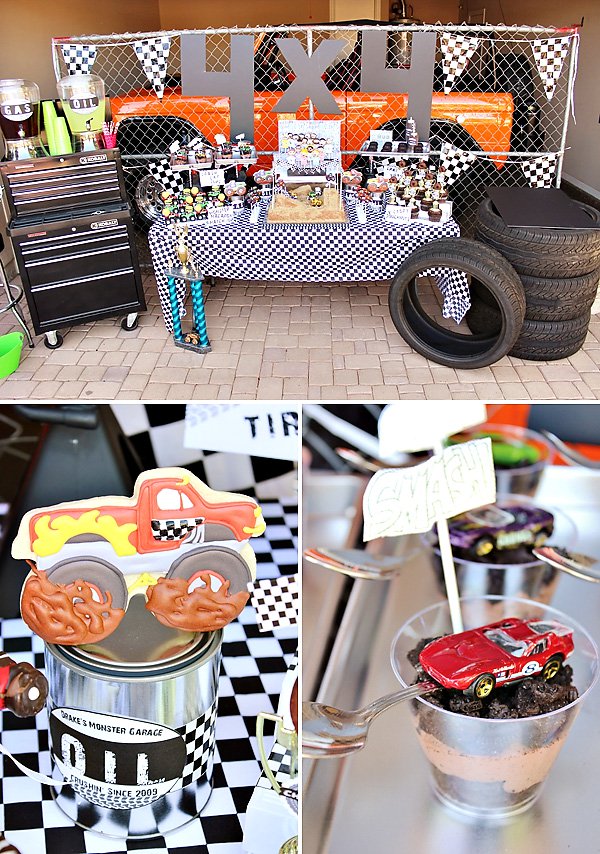 Monster Truck Birthday Party Ideas