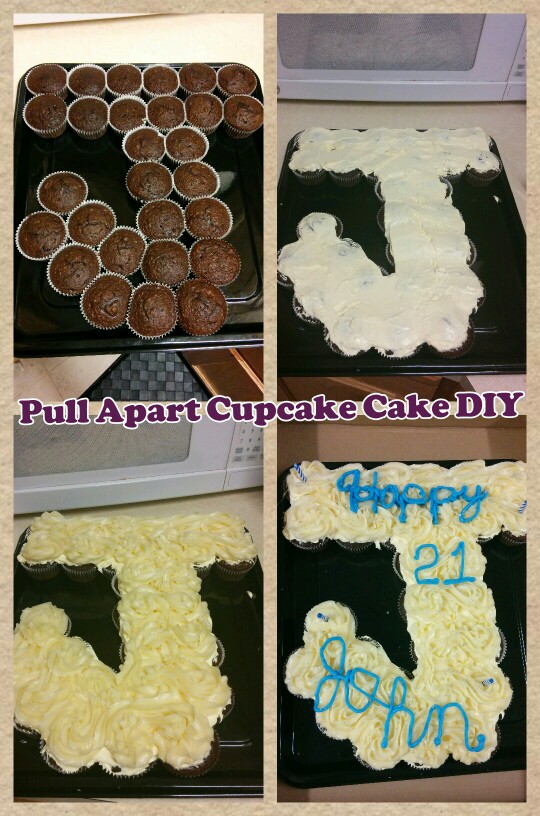 Pull Apart Cupcake Cake