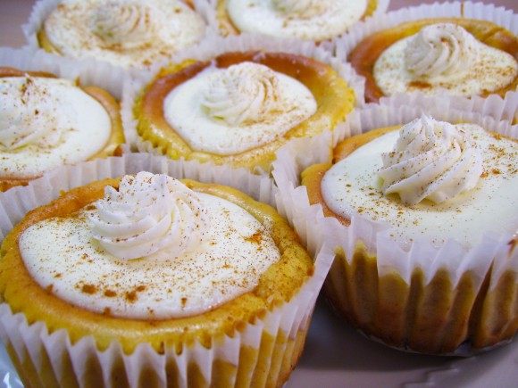 Pumpkin Cheesecake Cupcakes Recipe