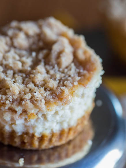 12 Photos of Mini Pumpkin Streusel Cheesecake Cupcakes