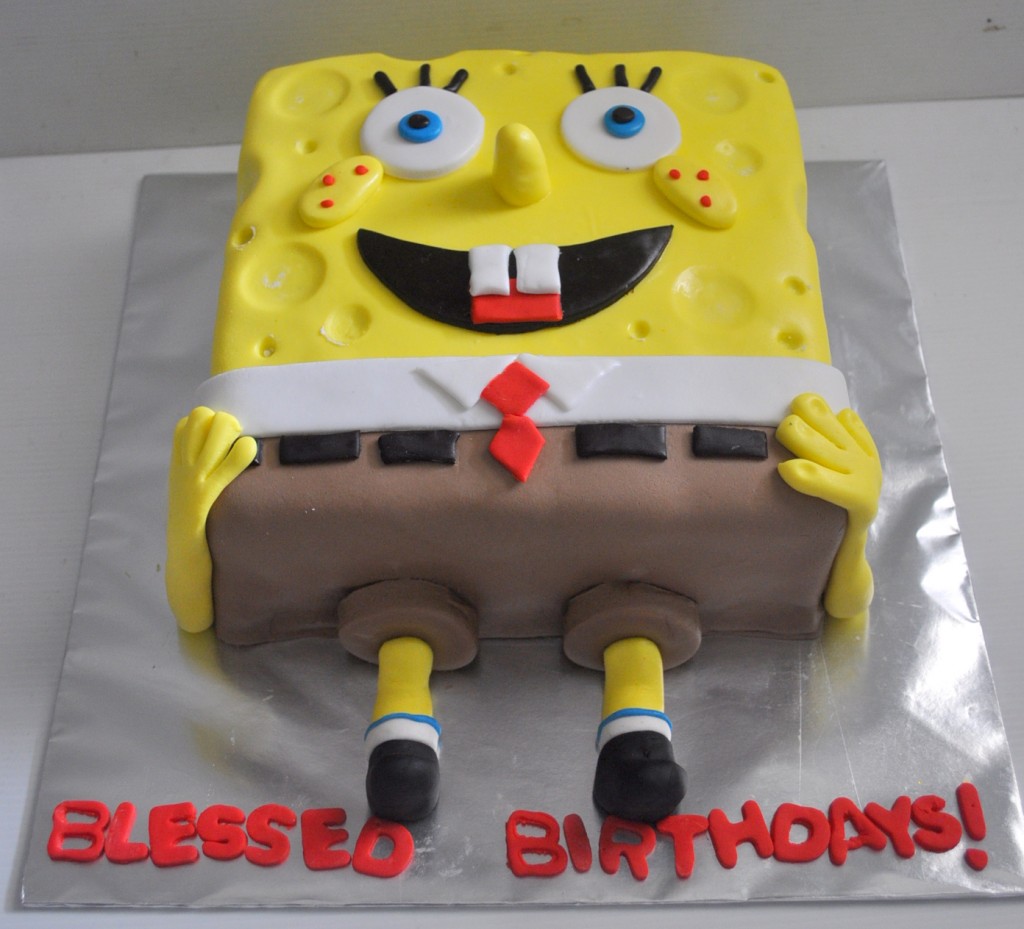 Spongebob Birthday Cake