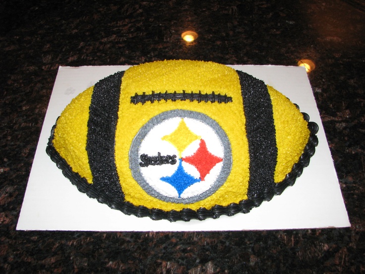 8 Photos of Steelers Football Birthday Cakes