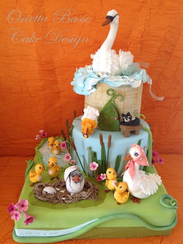 Ugly Duckling Cake