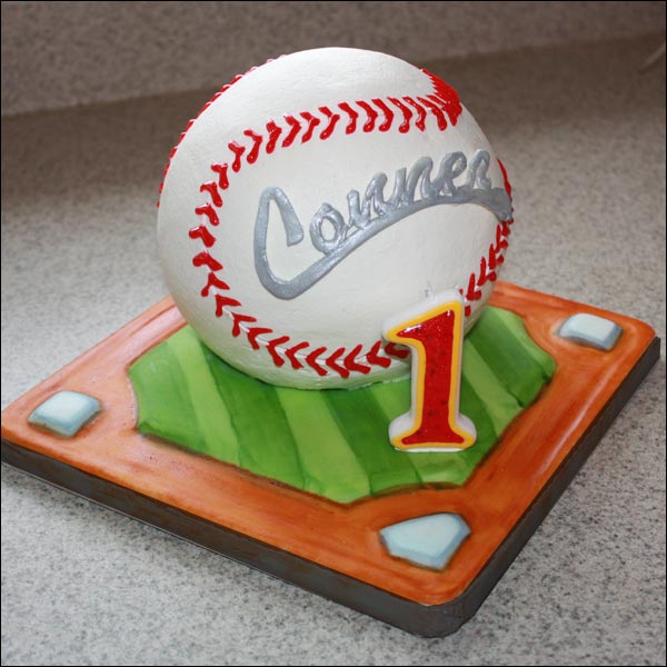 Baseball Birthday Cake