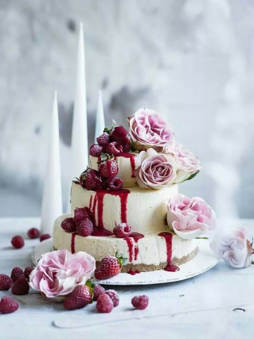 Cheesecake Wedding Cake Ideas