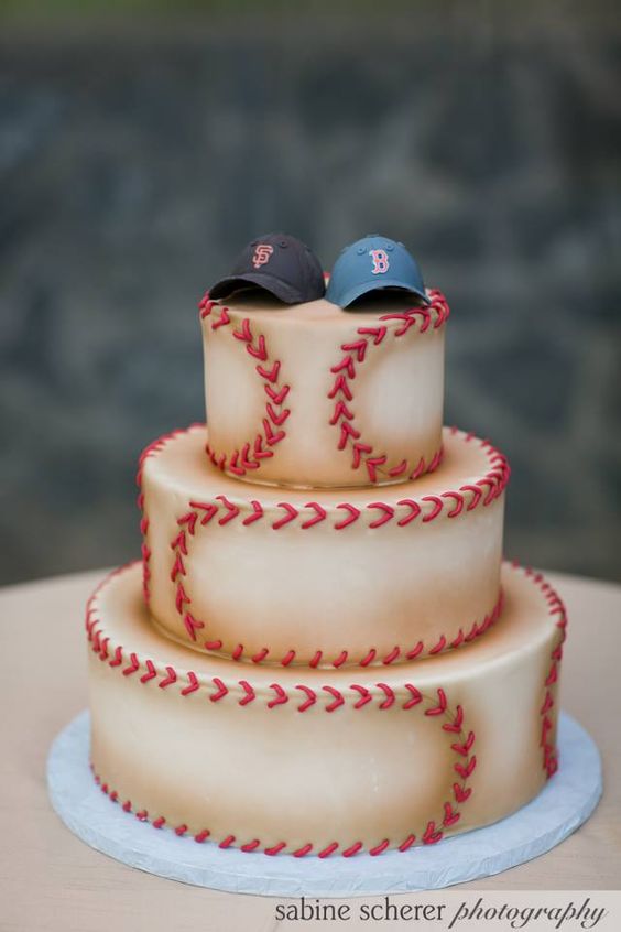 Cool Baseball Cake