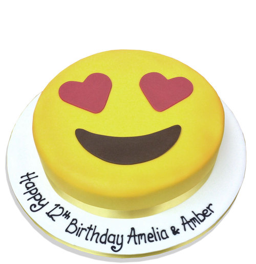 Emoji Birthday Cake