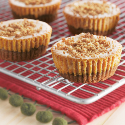 10 Photos of Pumpkin Gingerbread Mini Cheesecakes