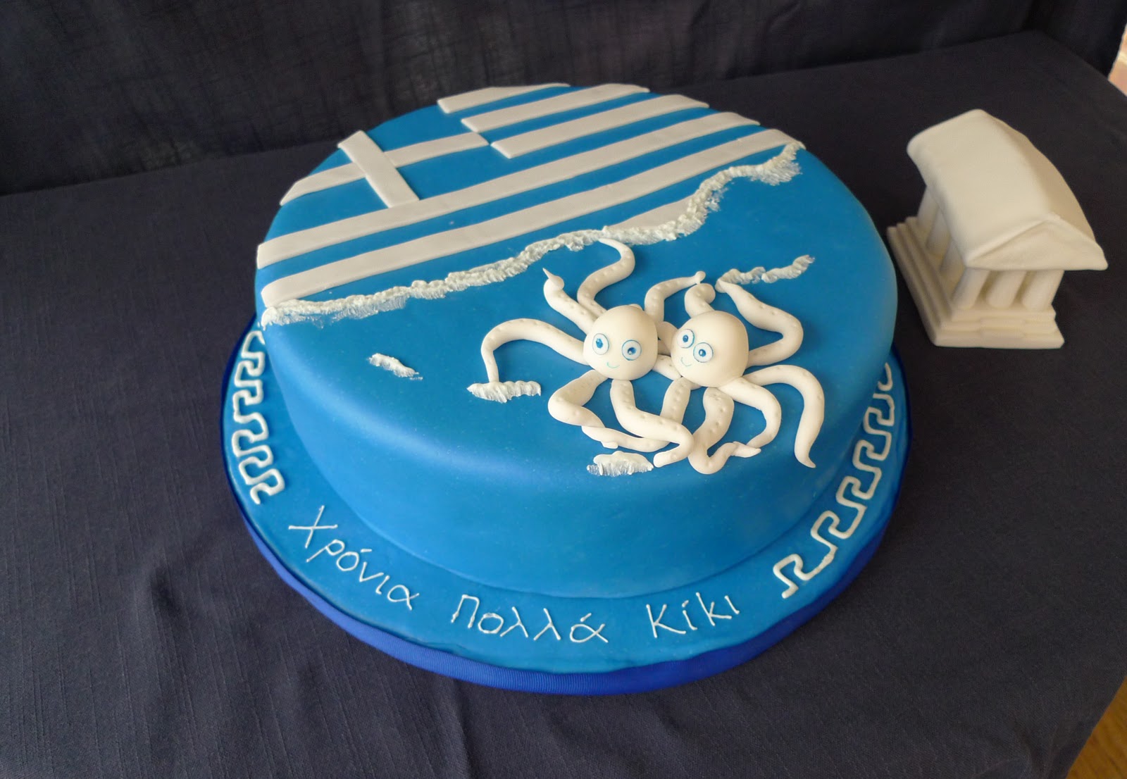 6 Photos of Birthday Cakes Of Greece