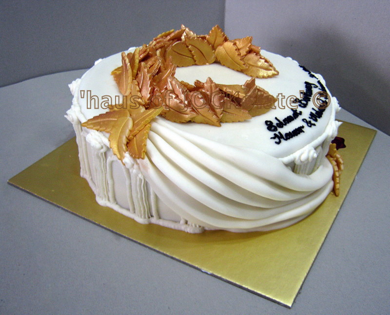 Greek Goddess Birthday Cake