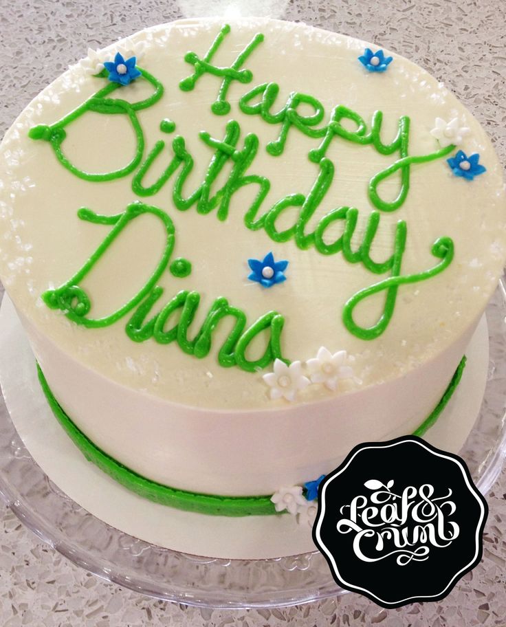 Happy Birthday Diana Cake