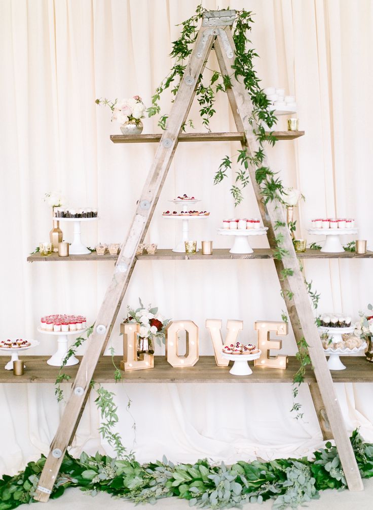 Ladder Wedding Decorations