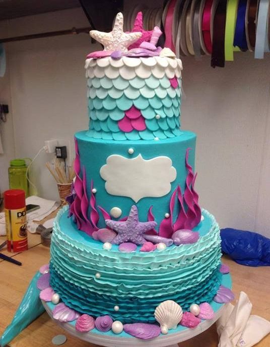 13 Photos of Under The Sea Birthday Cakes 1