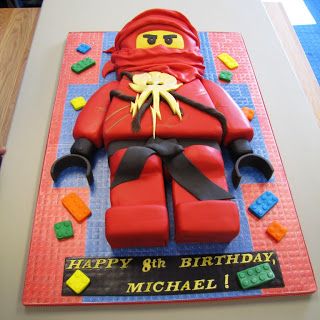 Ninjago Birthday Cake