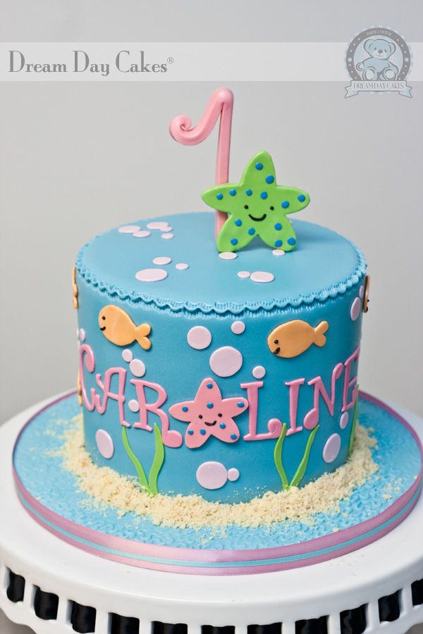 Sea Birthday Cake