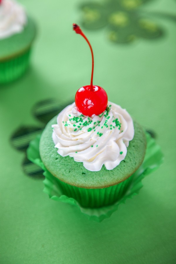 Shamrock Shake Cupcake Recipe