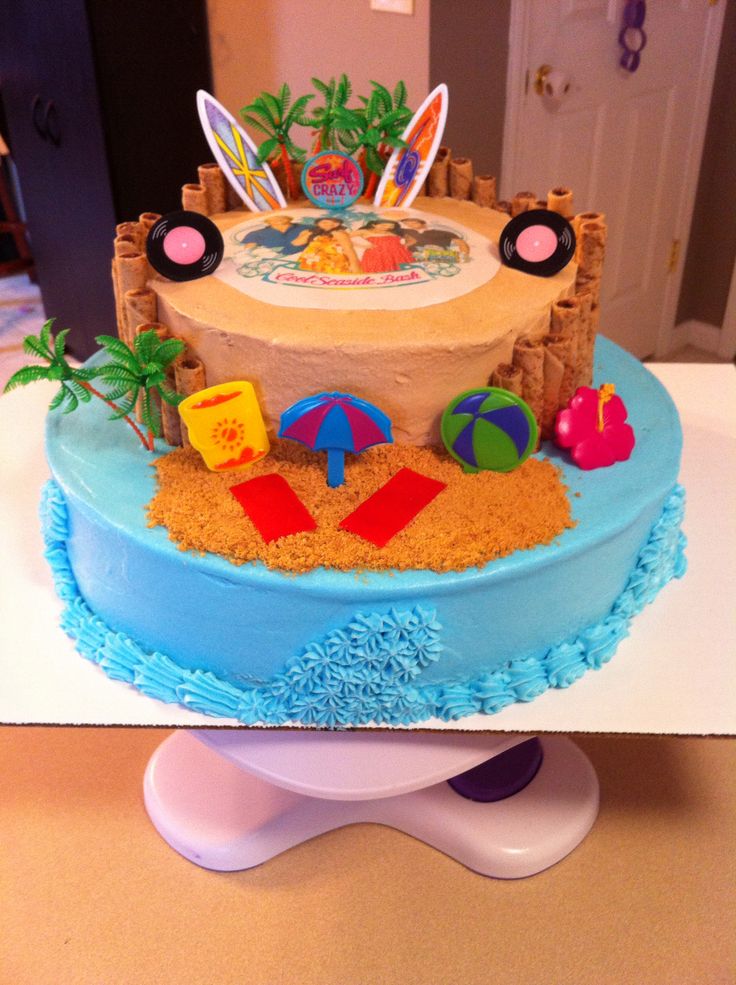 Teen Beach Movie Birthday Cake