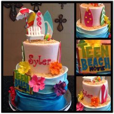 Teen Beach Movie Birthday Cake