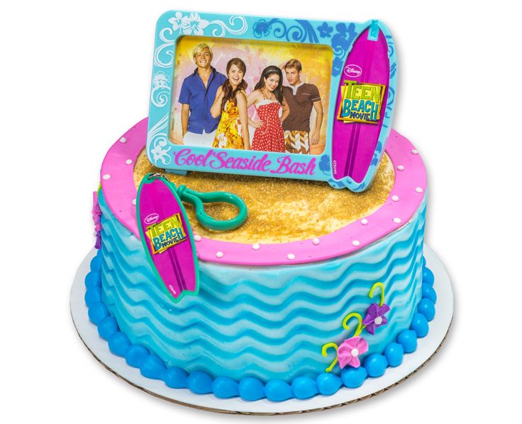 Teen Beach Movie Birthday Cake