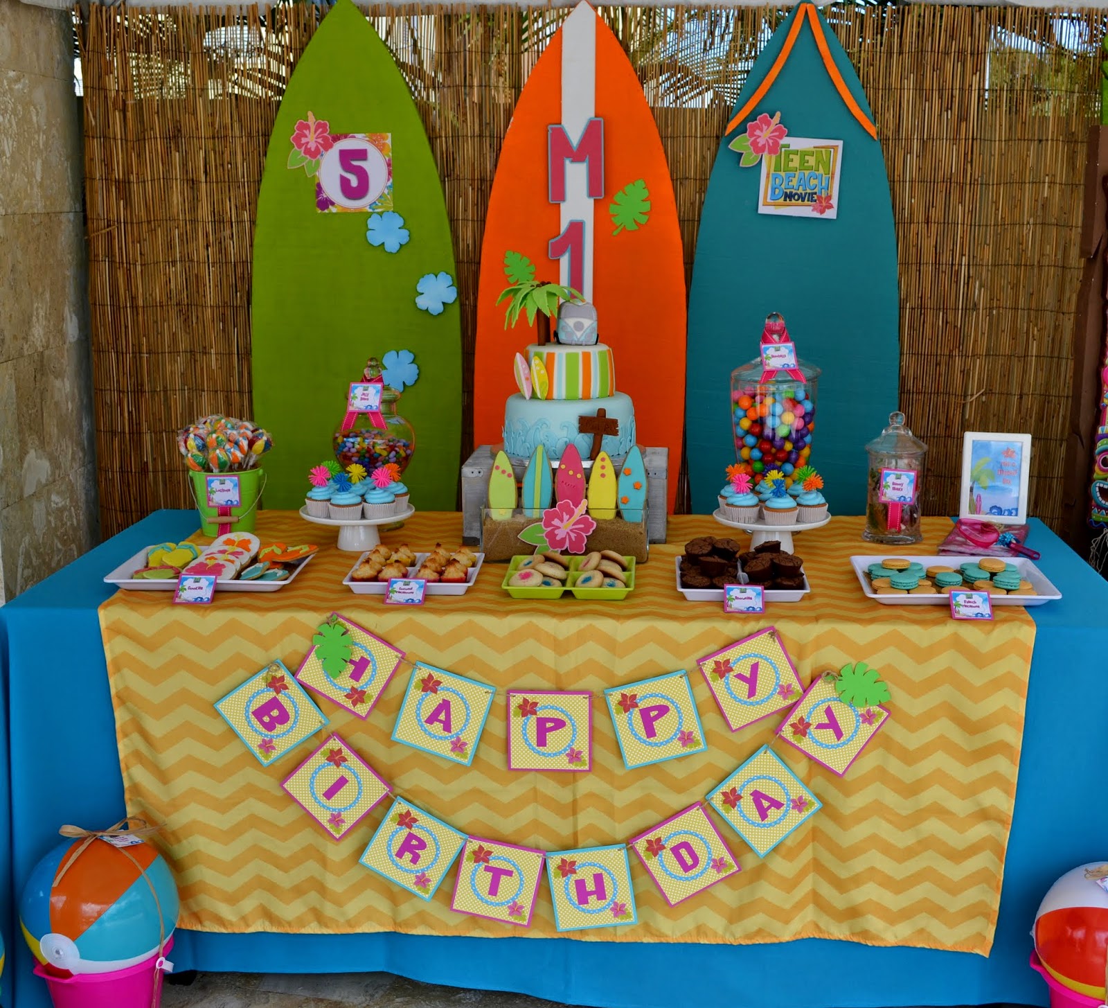 Teen Beach Movie Birthday Party Ideas