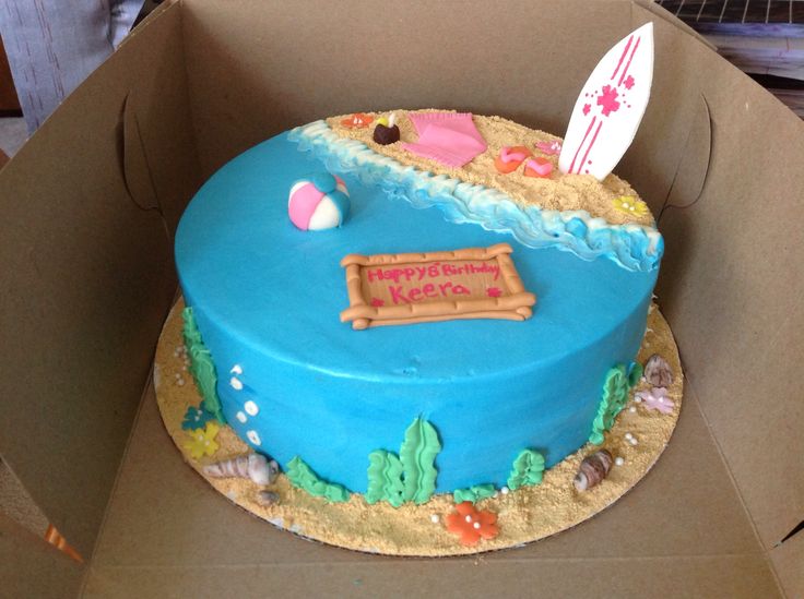 Teen Beach Movie Cake